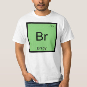 T-shirt Tableau périodique de l'élément de chimie de no