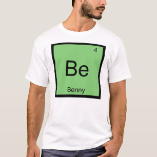 T-shirt Tableau périodique des éléments de chimie Benny Na