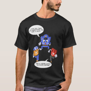 T-shirt Tableau périodique du sel et du cuivre