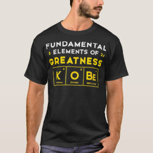T-shirt Tableau périodique Éléments fondamentaux du basket
