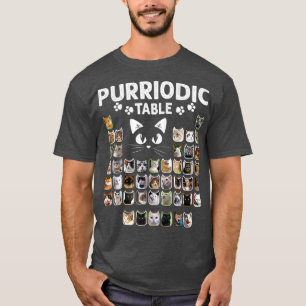 T-shirt Tableau périodique Éléments périodiques Chimie