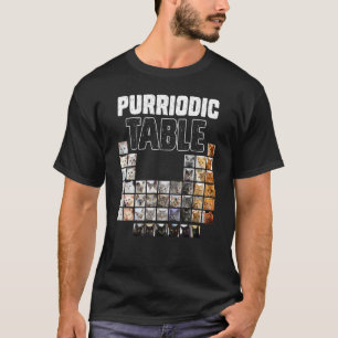 T-shirt Tableau périodique Éléments périodiques Chimiste d