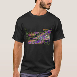 T-shirt Tableau périodique Nebula Electron Neutron Physiqu