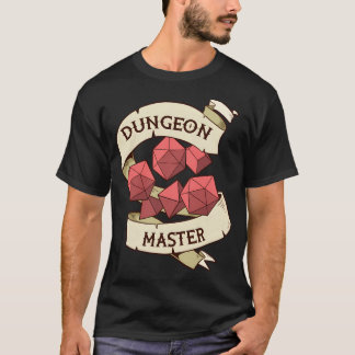 T-shirt Tableau Rôle Jouer Jeu Cadeau Imprimer Retro Rpg D