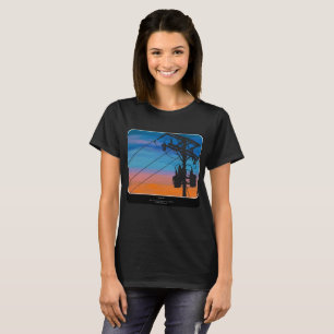 T-shirt Tableau 'Sunset Hum'