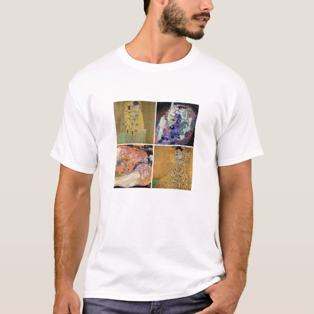 T-shirt Tableaux de Klimt (Devant)