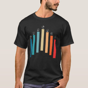 T-shirt Tabletop Rpg Dungeon Dice Retro Vintage D20 Dice