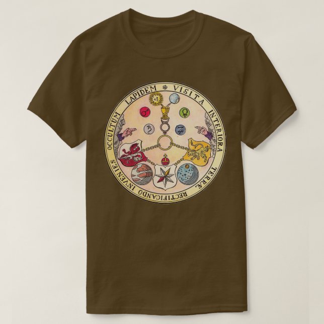 T-shirt Tablette Smaragdina d'émeraude (Design devant)