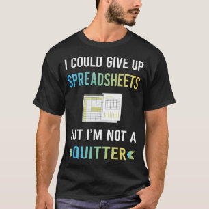 T-shirt Tableur Pas de lâche Tableurs