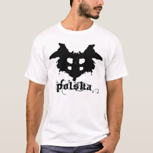 T-shirt tache d'encre polska