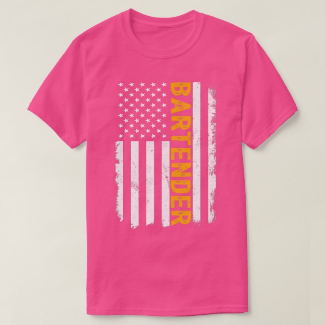 T-shirt Tâche du barman (Design devant)