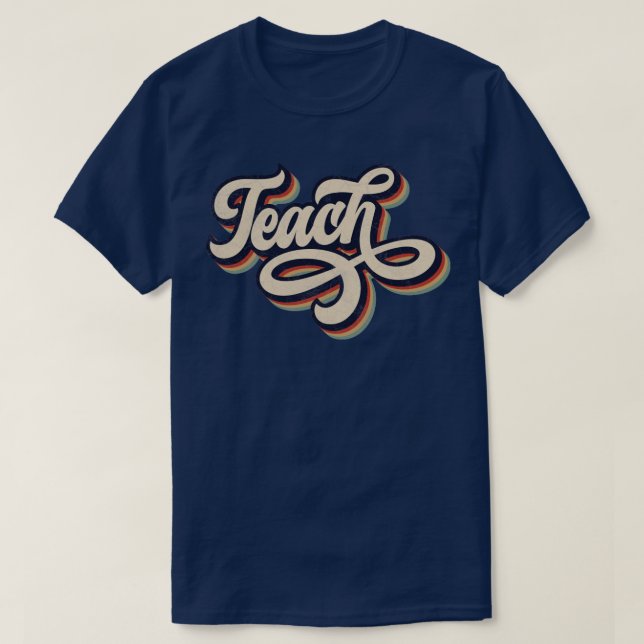 T-shirt Tâche Vintage rétro (Design devant)