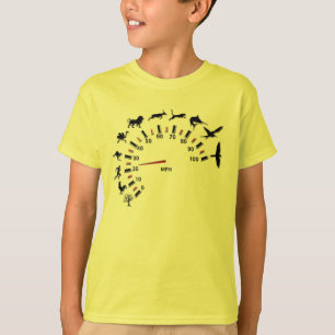 T-shirt Tachymètre animal