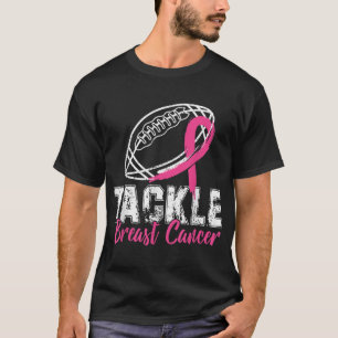 T-shirt Tacker Cancer du sein Chemise Sensibilisation Foot