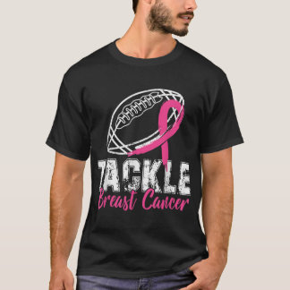 T-shirt Tacker Cancer du sein Chemise Sensibilisation Foot