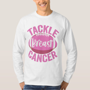 T-shirt Tacker Cancer du sein Drôle Football Sensibilisati