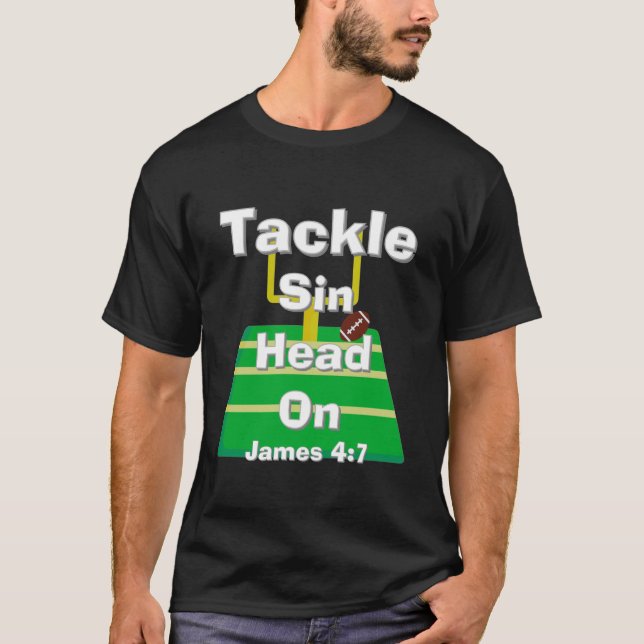 T-shirt Tacker le menton (Devant)