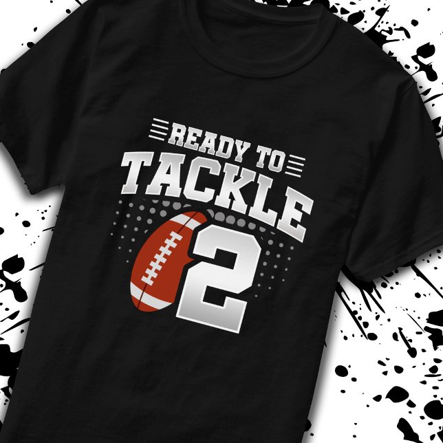 T-shirt Tackle 2e anniversaire 2 ans Couples Anniversaire (Créateur téléchargé)