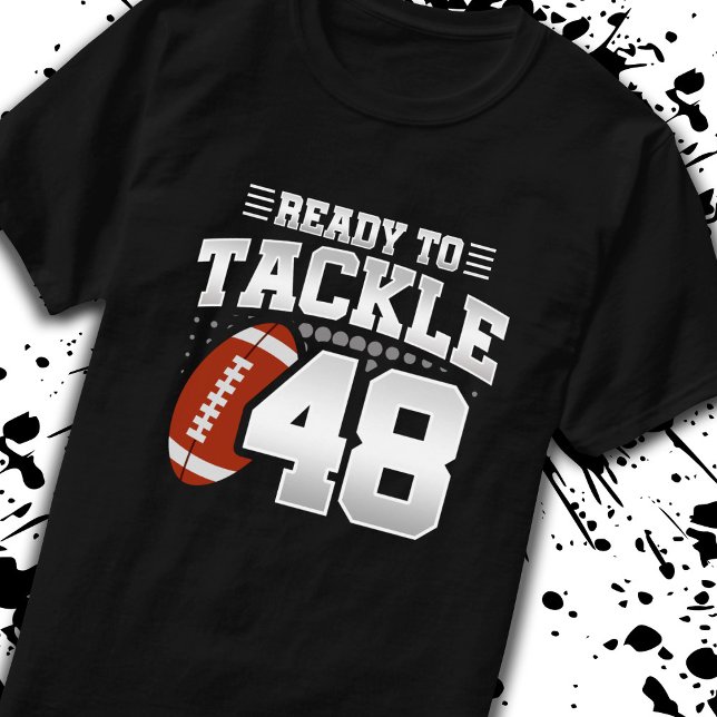 T-shirt Tackle 48e anniversaire 48 ans couple (Créateur téléchargé)