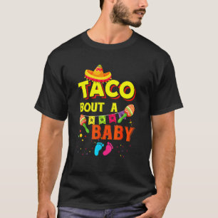 T-shirt Taco Bout A Baby Pregnancy Faire-part Cinco De M
