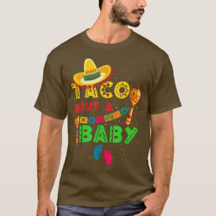 T-shirt Taco Bout A Baby Pregnancy Faire-part Cinco De M