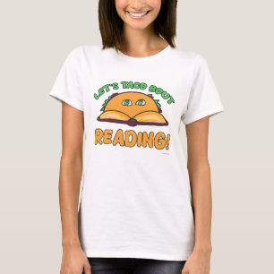 T-shirt Taco Bout Lecture amusant livre Lover Cartoon