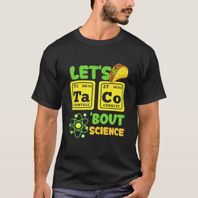 T-shirt Taco Bout Science Drôle Cinco De Mayo (Devant)
