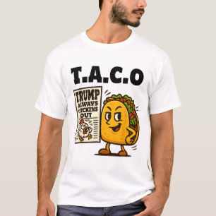 T-shirt Taco Breaking News Trump se dégonfle toujours 