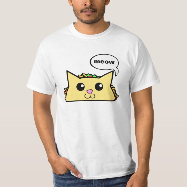 T-shirt Taco Cat (Devant)