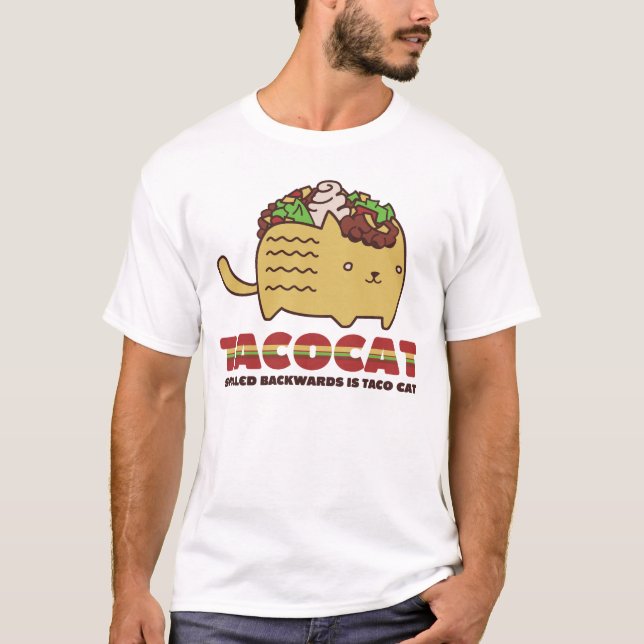 T-shirt Taco Cat (Devant)