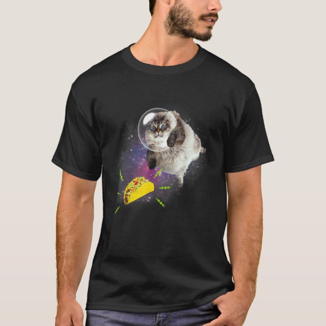 T-shirt Taco Cat  Chats Tacos (Devant)