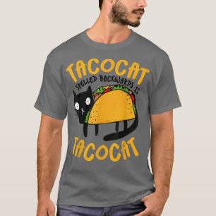 T-shirt Taco Chat Drôle I Love Tacos s