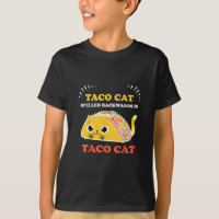 Taco Chat Écrit À L'Arrière Est Taco Chat