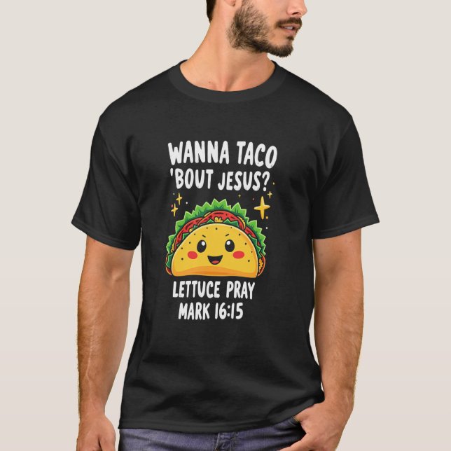 T-shirt Taco Cinco Jésus (Devant)