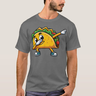 T-shirt Taco Dabbing Nourriture Rapide Amusement amis