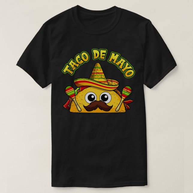 T-shirt Taco De Mayo Cinco de Mayo Fiesta 5 (Design devant)