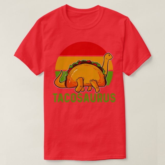T-shirt Taco Dinosaur (Design devant)