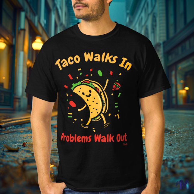 T-shirt Taco Graphic Taco Pop Art Taco (Créateur téléchargé)