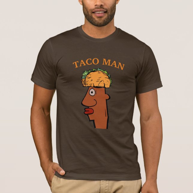 T-shirt Taco Head (Devant)