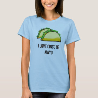T-shirt taco, J'AIME CINCO De MAYO