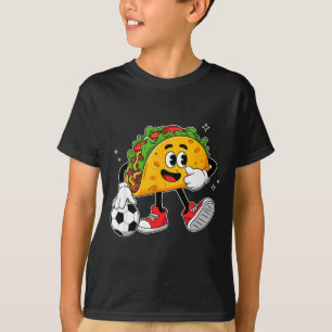 T-shirt Taco jouant au football mexicain cinco de mayo som
