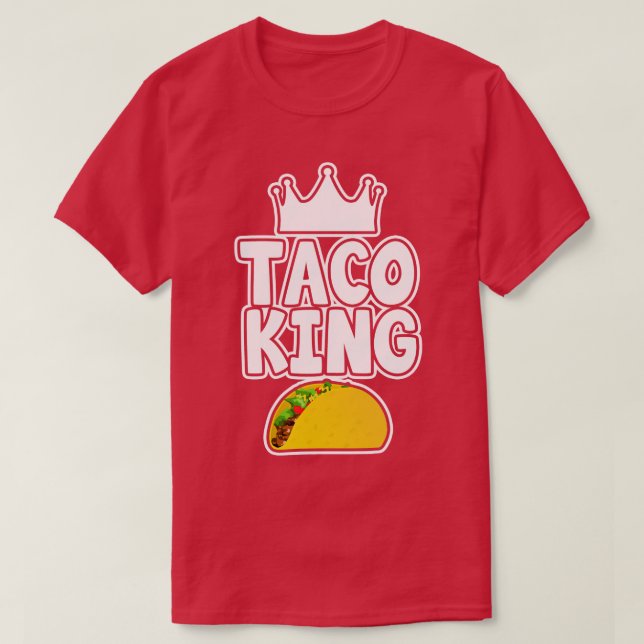 T-shirt Taco King (Design devant)