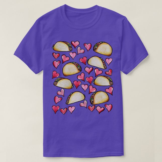 T-shirt Taco Love sur Taco mardi (Design devant)