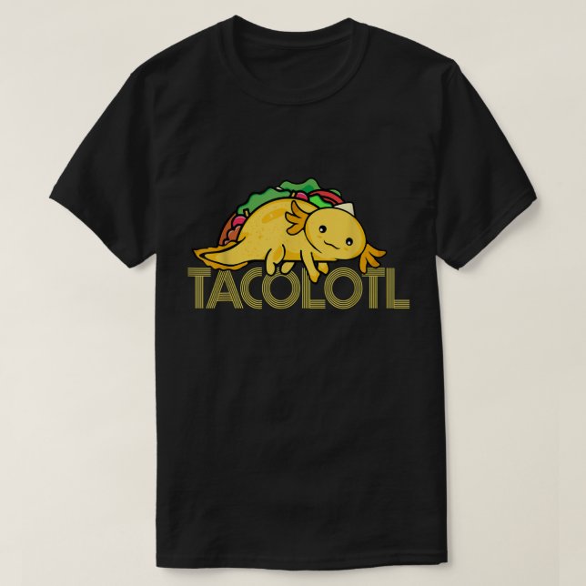 T-shirt Taco Lover Hommes Axolotl Lover Femmes mignonnes M (Design devant)