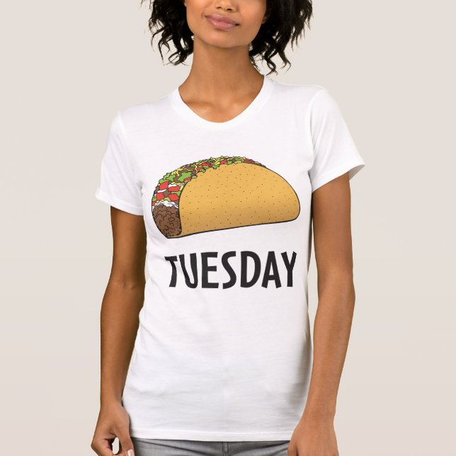 T-shirt Taco mardi (Devant)