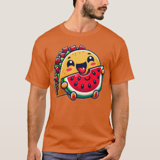T-shirt Taco Meico Pastèque Nourriture Meicaine amis
