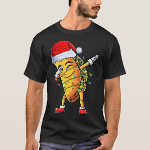 T-shirt Taco Père Noël Light Boys Girls Food Mexica