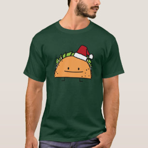 T-shirt Taco portant le Salsa de viande de coquille de