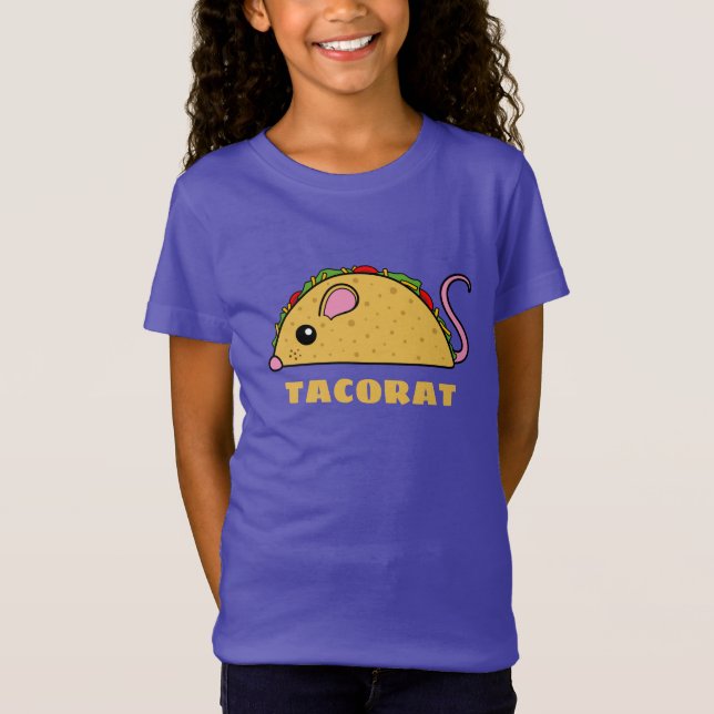 T-Shirt Taco Rat (Enfant) (Devant)