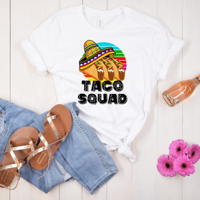 T-shirt Taco Squad, Cinco de Mayo  (Taco Squad Tshirt)